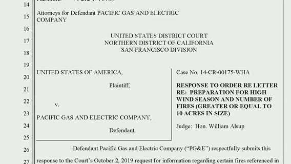 Latest court documents show PG&E ineffective in completing tree trimming and vegetation management projects