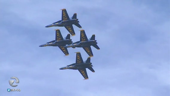 Blue Angels back in the Bay Area for Fleet Week