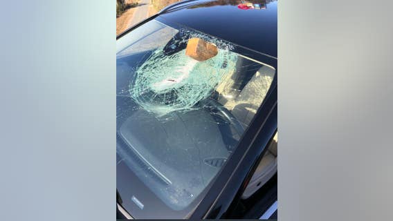 Close call: Chunk of wood smashes through driver's windshield on I-80 in Richmond