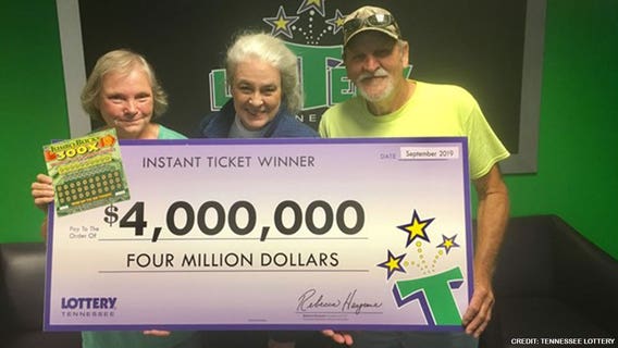 ‘We've been blessed': Retired Air Force veteran wins $4M from scratch-off lottery ticket