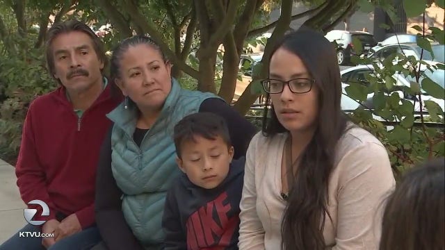 Displaced Ramirez family taking Kincade Fire one step at a time