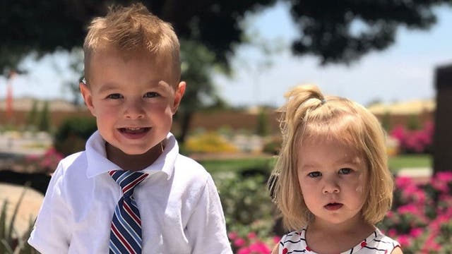 Toddler cuts off baby sister's hair, surprised mom says 'rad' new look matches girl's personality
