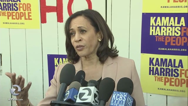 Presidential hopeful Kamala Harris opens Oakland campaign office