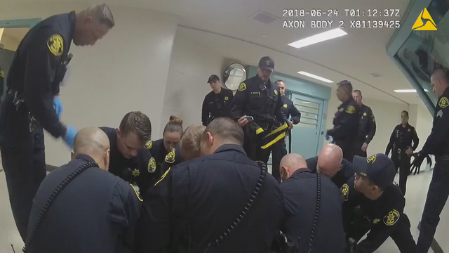 Body-cam videos released in Alameda County inmate's death