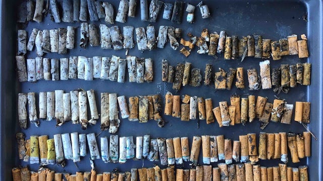 UCSF researchers sift through garbage in parking lots to find out what teens are inhaling