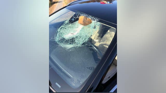Close call: Chunk of wood smashes through driver's windshield on I-80 in Richmond