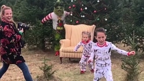 Kids not too excited to meet the Grinch in hilarious viral video