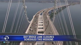 Overnight lane closures this weekend on Bay Bridge