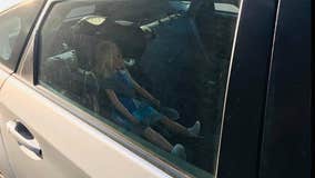 Carpool violator caught with doll strapped into child's car seat