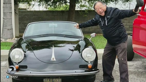 Army veteran’s ‘baby’, a 1960 Porsche Roadster, stolen outside car show
