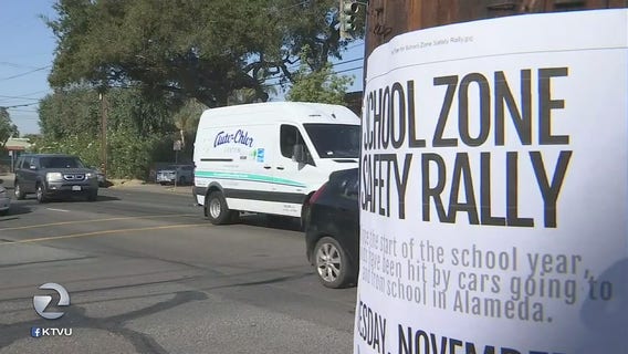 Concerns mount after 6 children struck by cars in Alameda since the start of the school year