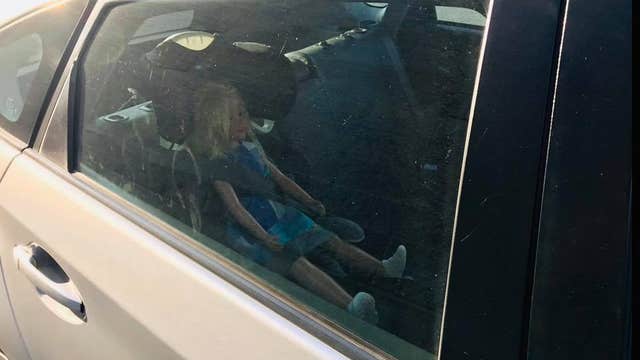 Carpool violator caught with doll strapped into child's car seat