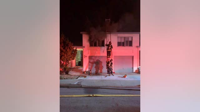 Fire causes serious damage to duplex in unincorporated San Leandro