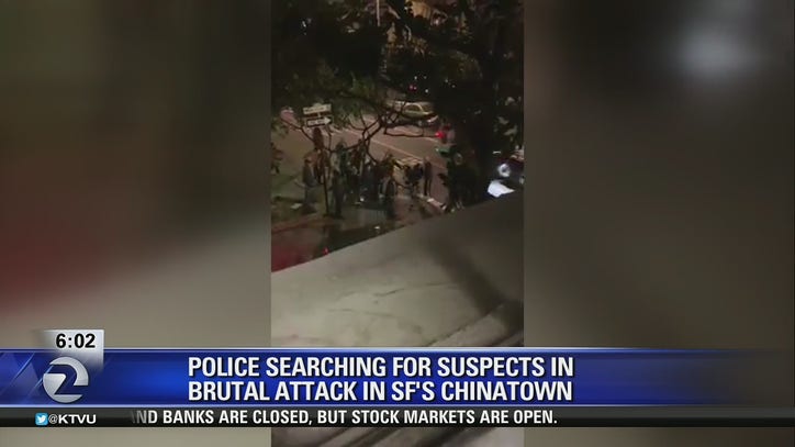 Police searching for suspects following brutal attack in San Francisco's Chinatown - KTVU San Francisco