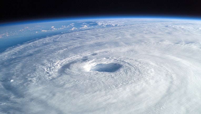 Hurricane Isabel, seen from the International Space Station. (NASA)