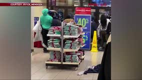 VIDEO: Shoplifters run off with piles of clothes from Hilltop Mall Sears