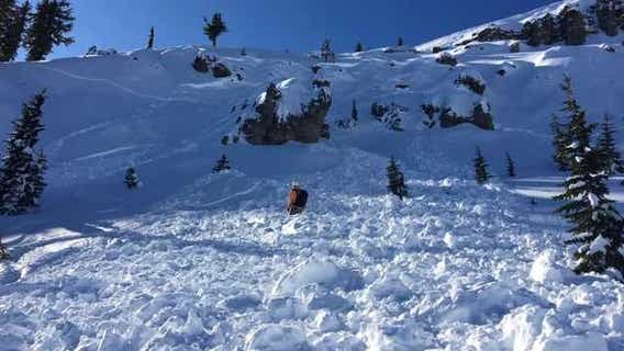 Friends rescue snowboarder swept away, buried in Sierra avalanche
