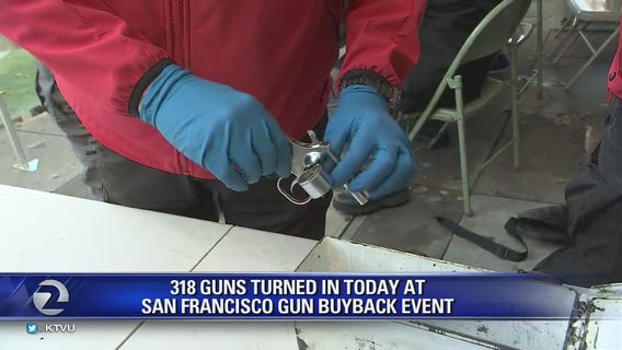 Nearly 1,000 firearms turned in at Bay Area buyback events