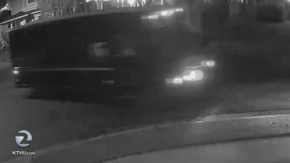 Surveillance video captures moments before UPS truck robbery in San Jose