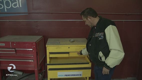 Thief steals $15K worth of tools from San Jose auto repair shop