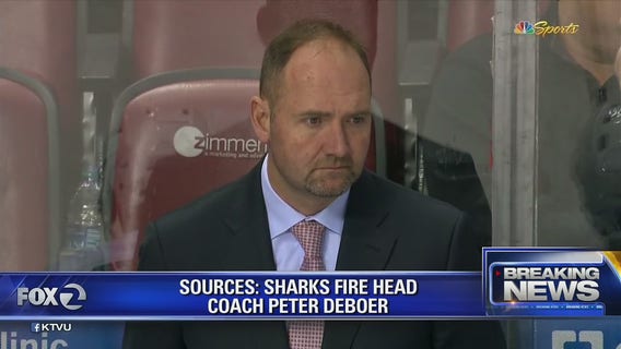 San Jose Sharks fire head coach Peter DeBoer, name replacement