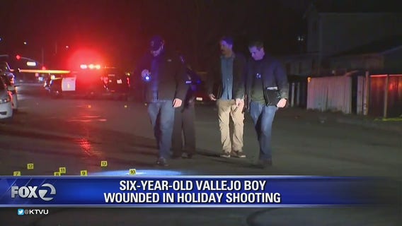 6-year-old boy shot in Vallejo upgraded to stable condition