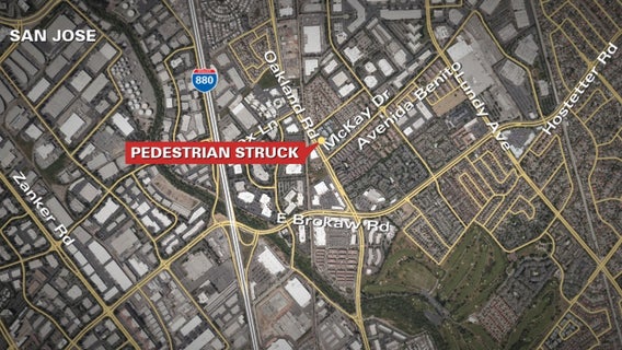 Woman struck, killed by vehicle while crossing San Jose street