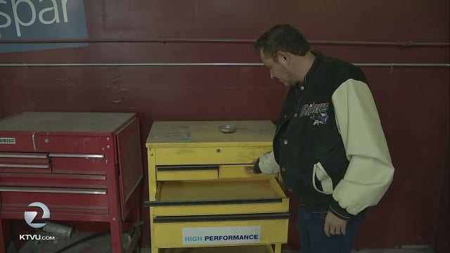 Thief steals $15K worth of tools from San Jose auto repair shop