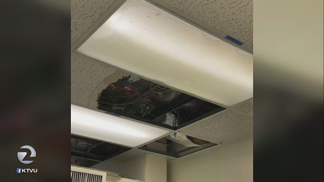 Aging Dublin school suffers new leaks over holiday break