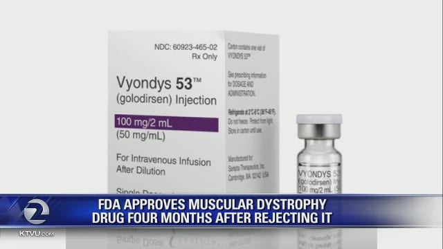 In surprise decision, US approves muscular dystrophy drug