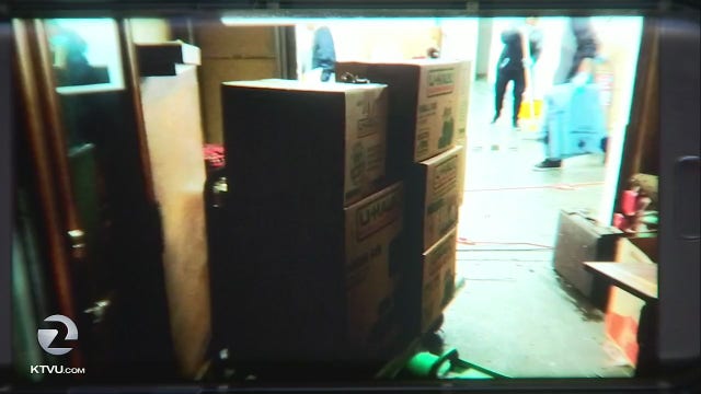Flooded storage facility in Oakland damages precious belongings