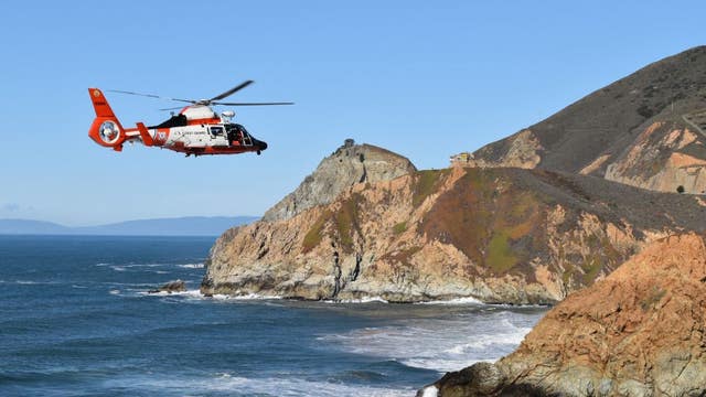 Car that plunged from cliff at Gray Whale Cove has yet to be found