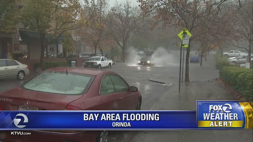 Rainstorm Causes Flooding Downed Trees All Over Bay Area Ktvu Fox 2