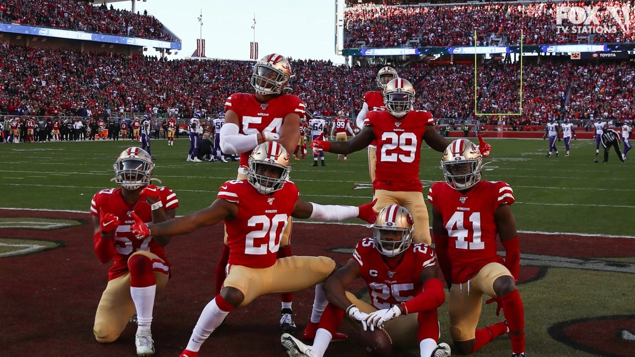 49ers win 1st playoff game in 6 years, 2710 over Vikings