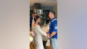 Bride plans last minute hospital wedding so terminally ill father could be in attendance