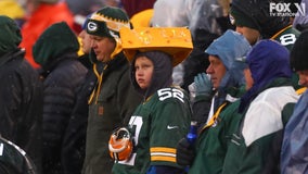 Foam cheesehead is hot when Packers do well