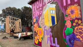 Homeless activists build 'Right to Exist' tiny homes in Oakland over MLK weekend