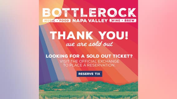 BottleRock Napa festival tickets are sold out