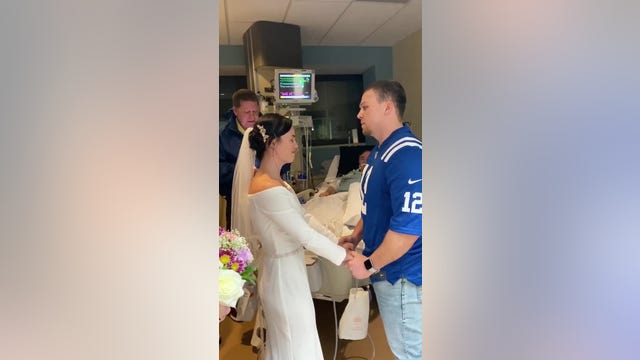 Bride plans last minute hospital wedding so terminally ill father could be in attendance
