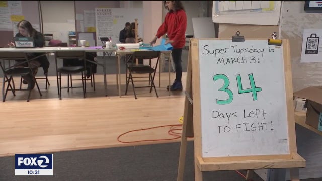 Bay Area Democrats phone bank ahead of Iowa caucus