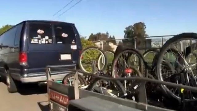 Van used for bike program at Oakland schools stolen, program put on hold