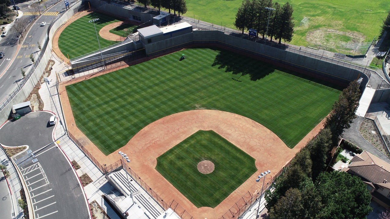 Mountain View baseball field doubles as flood basin