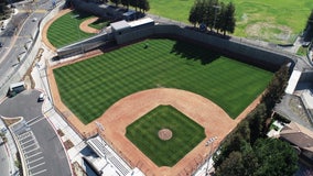 Mountain View baseball field doubles as flood basin