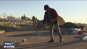 New Santa Rosa homeless encampment pops up not far from another that was just cleared