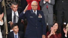 Trump honors one of the last surviving Tuskegee Airmen during State of the Union address