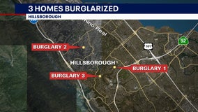 Same suspects believed responsible for 3 residential burglaries in Hillsborough