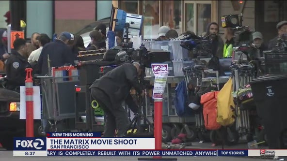 Matrix begins filming in San Francisco; no sighting of Keanu Reeves