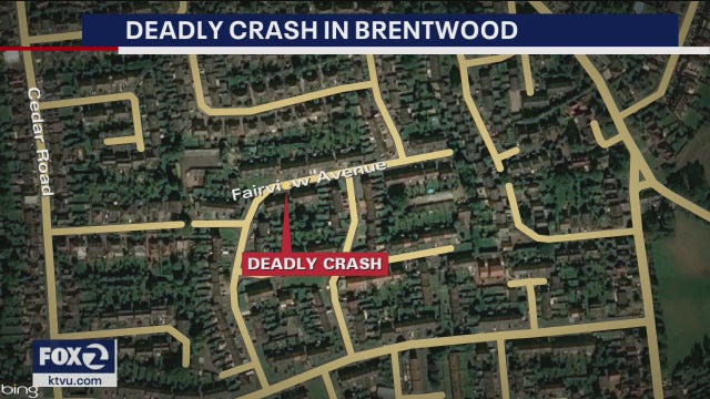 Man dies in Brentwood solo vehicle crash