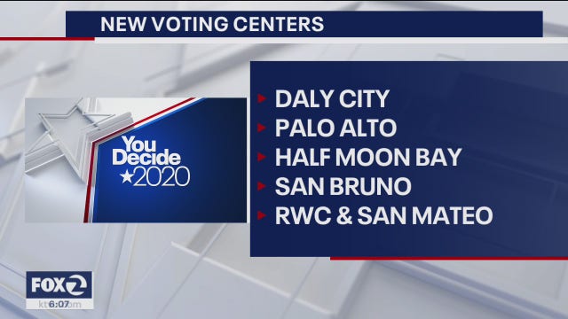 San Mateo County opens six new voting centers for March 3 election