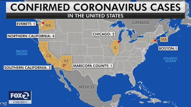 Two coronavirus patients transferred to UCSF for treatment